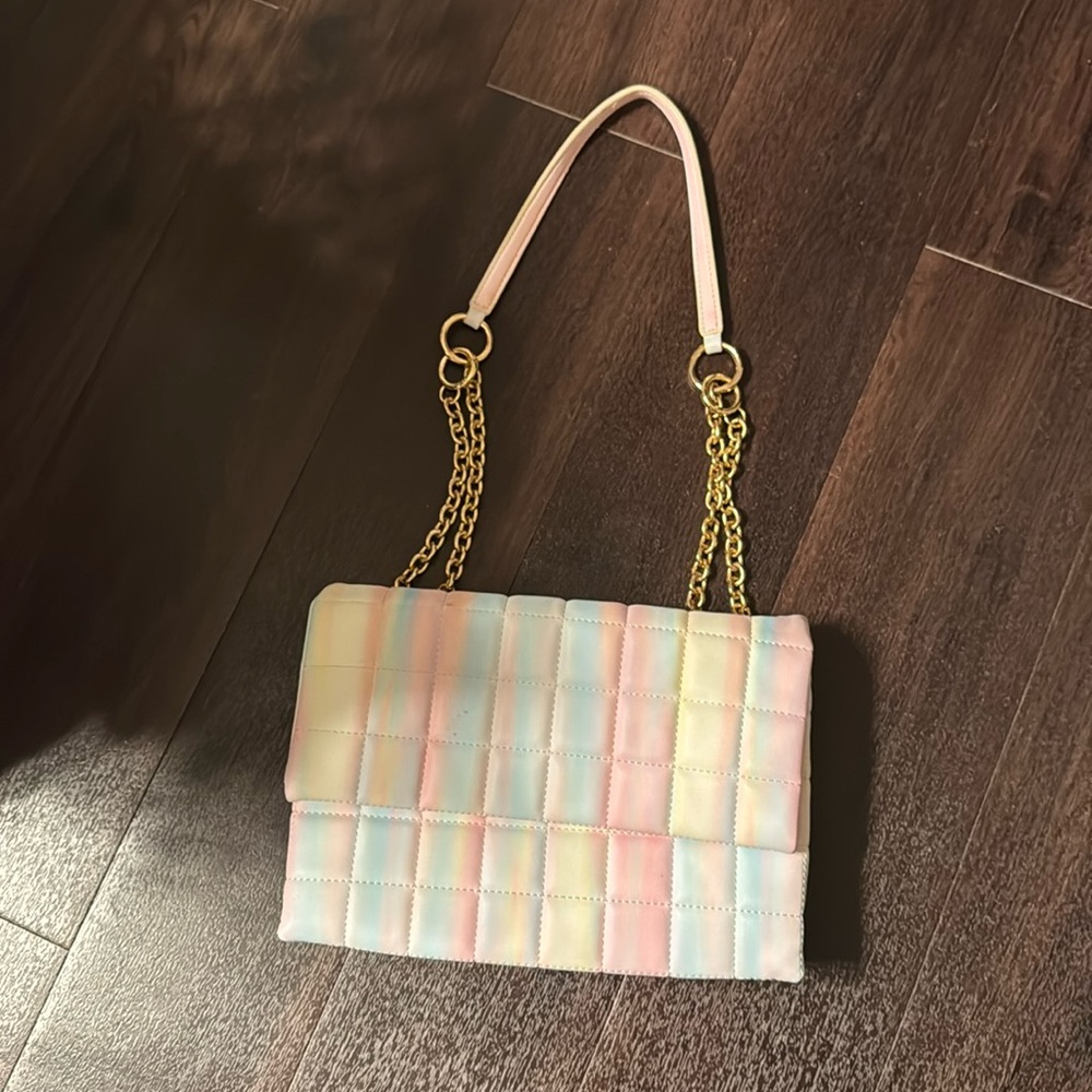 House of Want Vegan Leather Tie Dye Purse